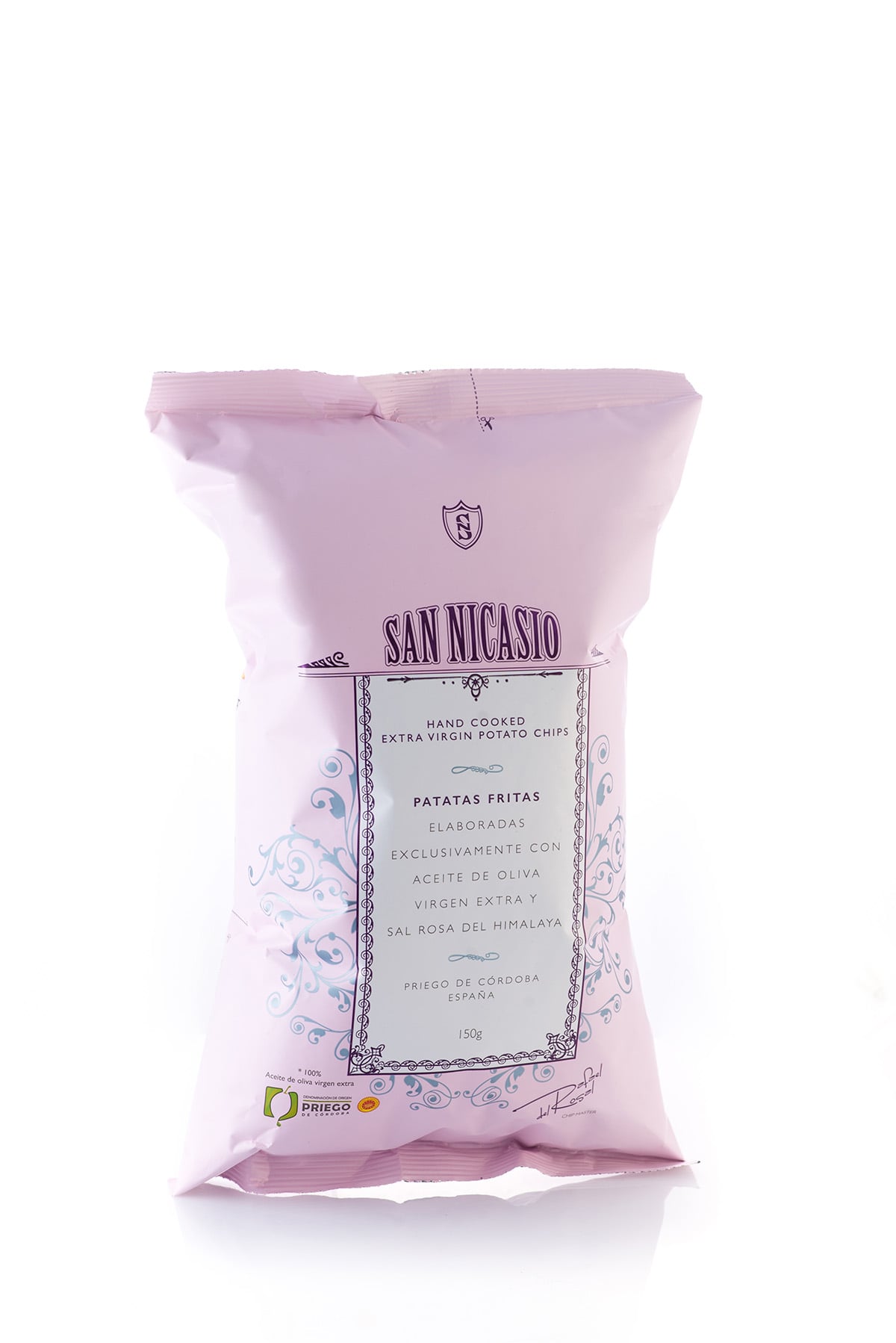 SAN NICASIO Potato Chips 150gr reduced min.