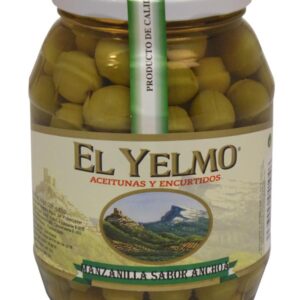 Aceituna Manzanilla sabor anchoa con hueso 400g