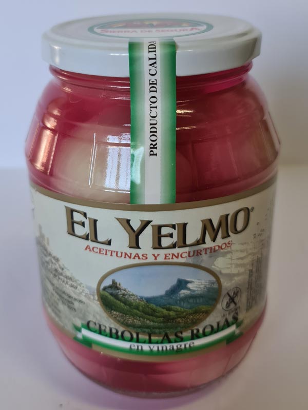 Cebollas Rojas en vinagre 450g