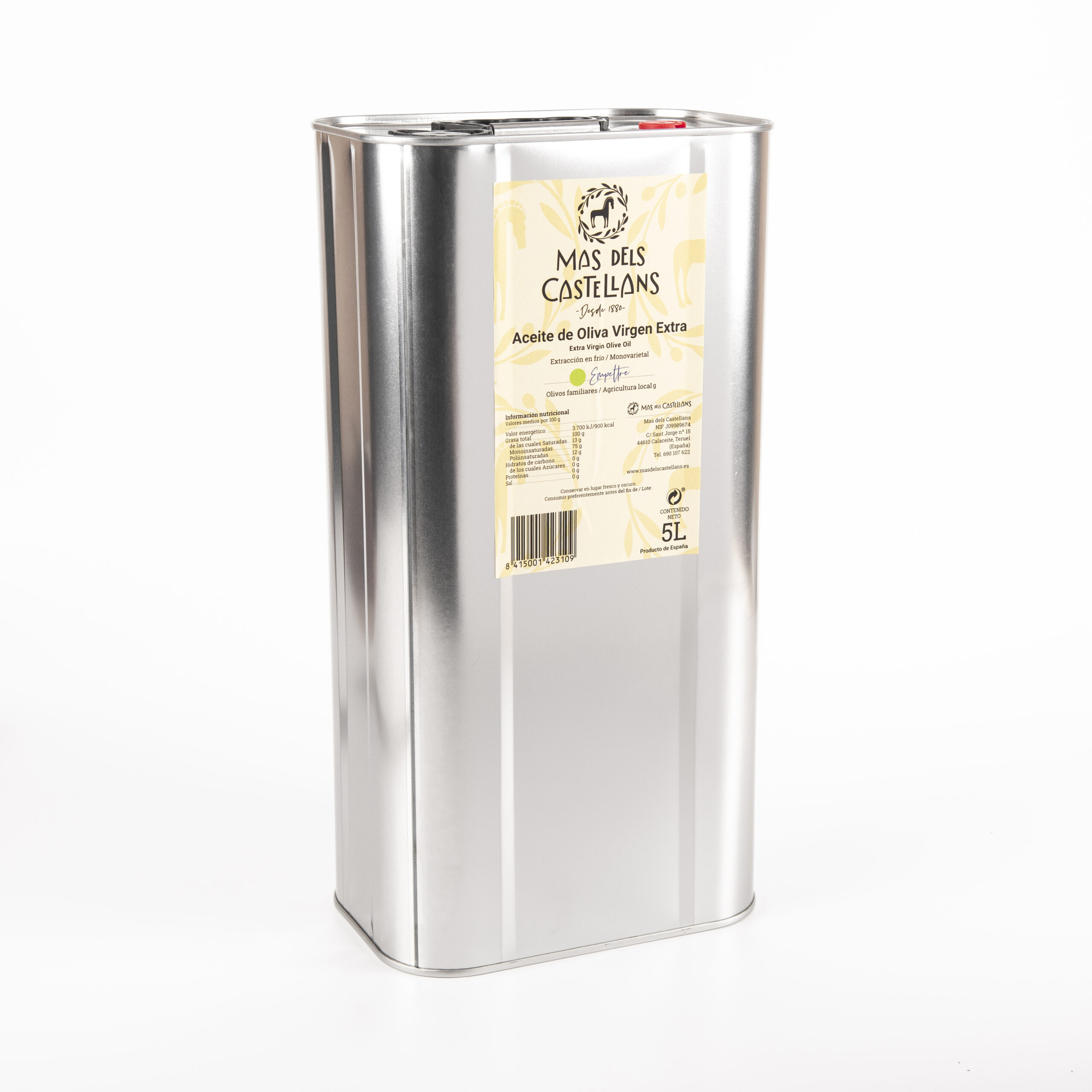 Llauna Castellans Empeltre 5L