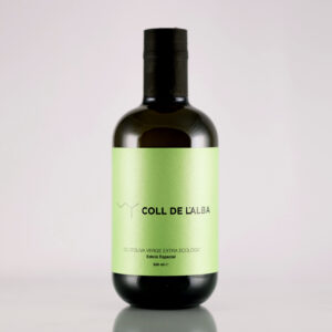 Coll de l'Alba arbequina eco El Perelló AOVE Extracción en frío Cosecha Temprana Bons Olis Premium