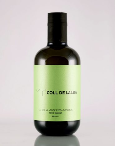 Coll de l'Alba arbequina eco El Perelló AOVE Extracción en frío Cosecha Temprana Bons Olis Premium